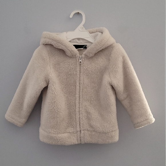 Sears 18month teddy bear hoodie with zipper - Picture 1 of 3